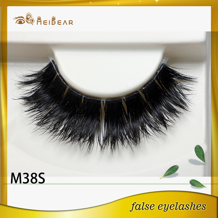 Manufacturer supply private label custom package mink eyelashes 